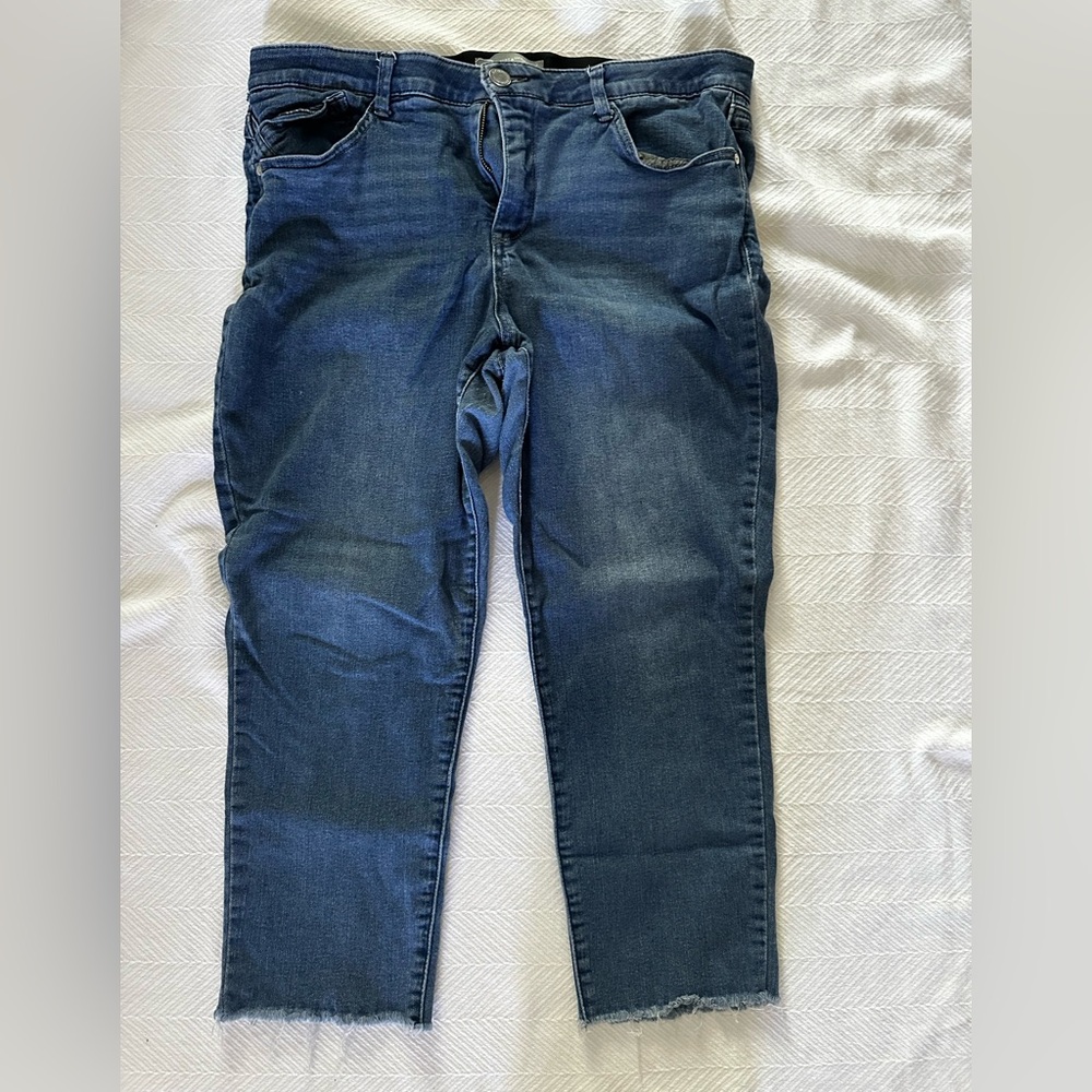 Wit & Wisdom Women’s Indigo Denim Ankle Jeans size 16P